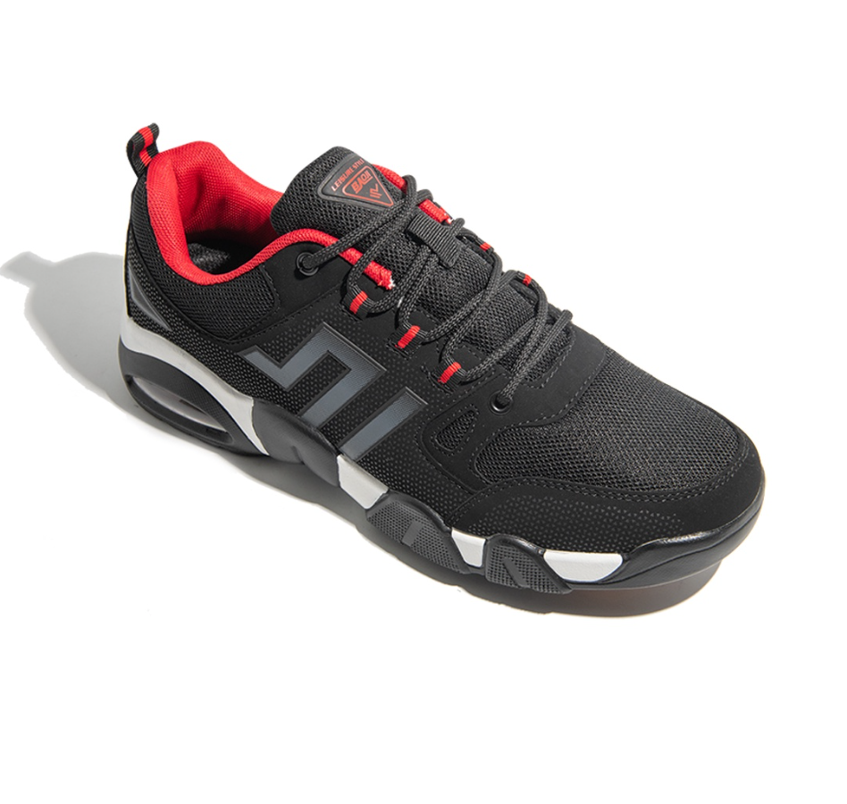 Men's Sport Shoes - Black & Red