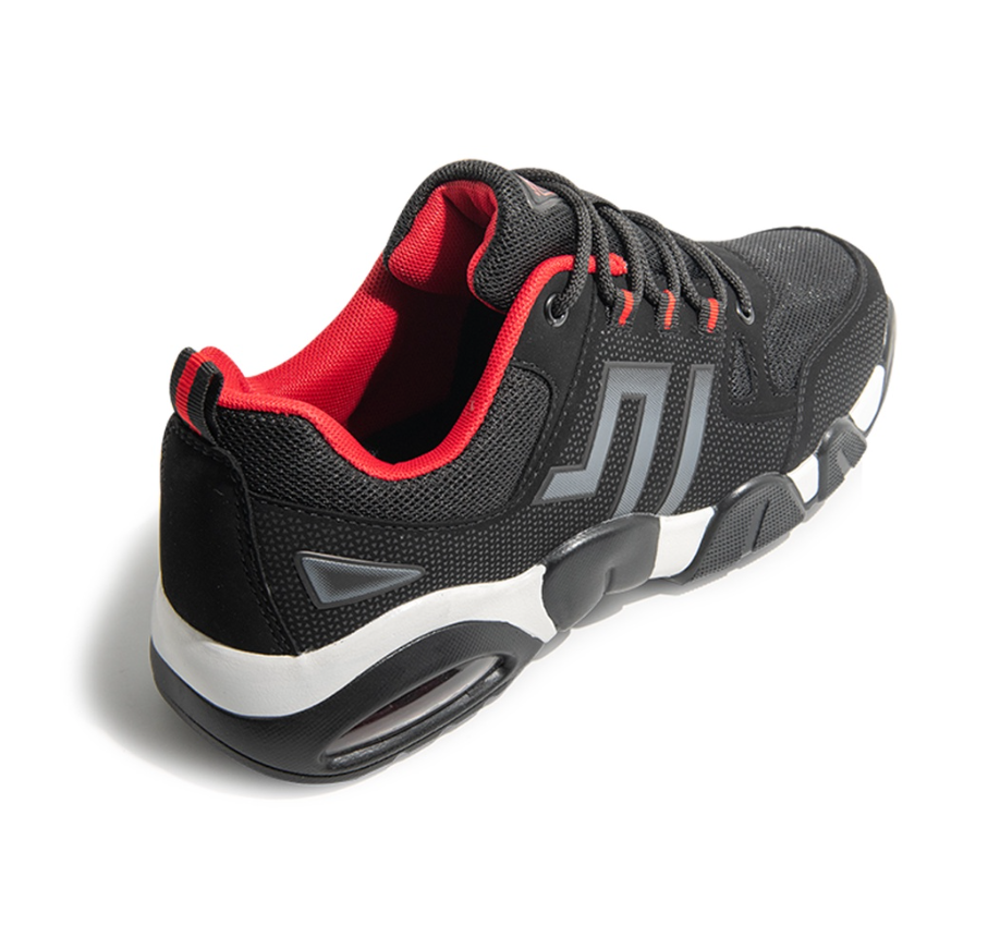 Men's Sport Shoes - Black & Red