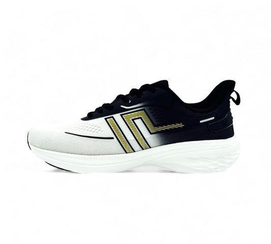 Men's Sport Shoes - Light Beige & Black